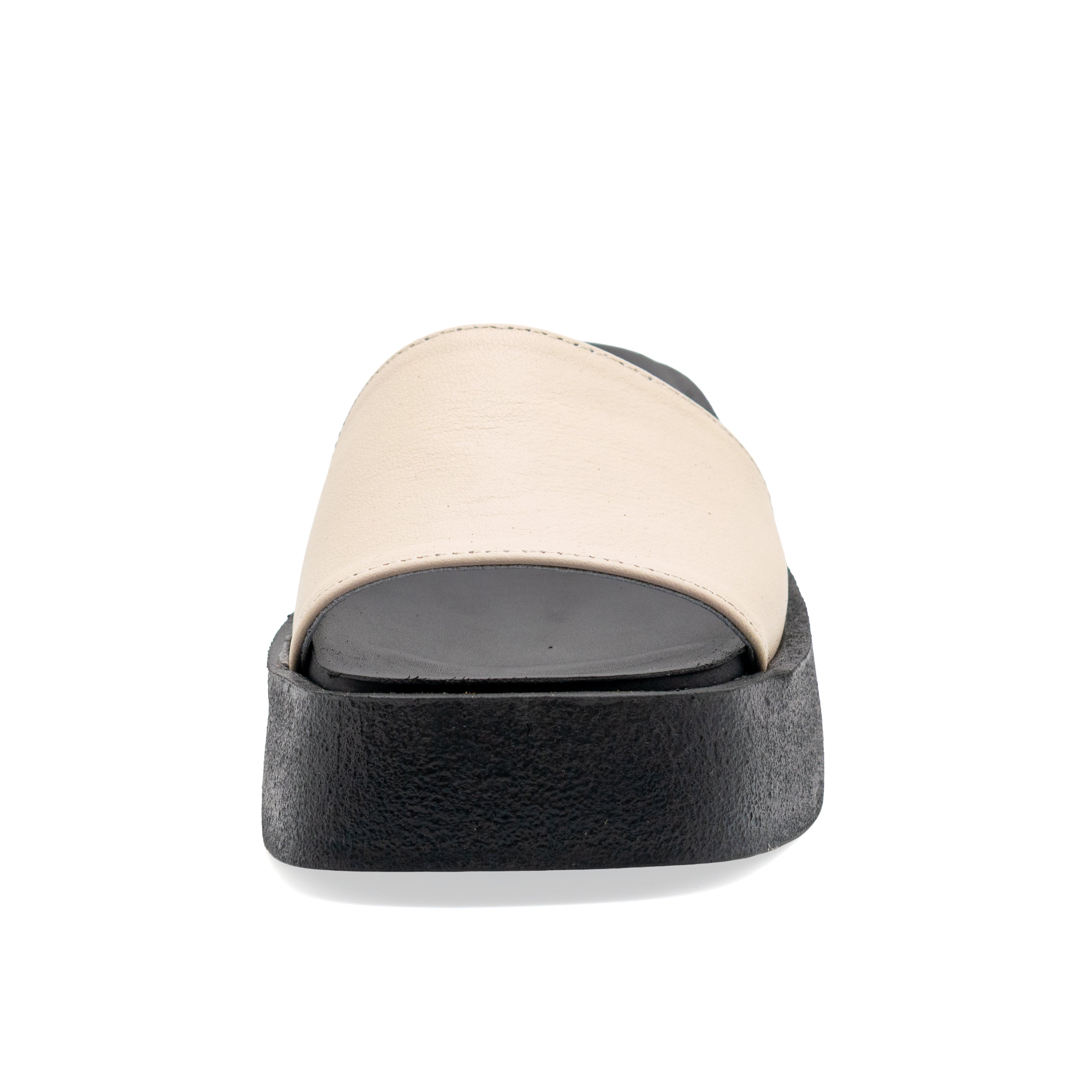 Platform Slip Slippers - Pro - Beige