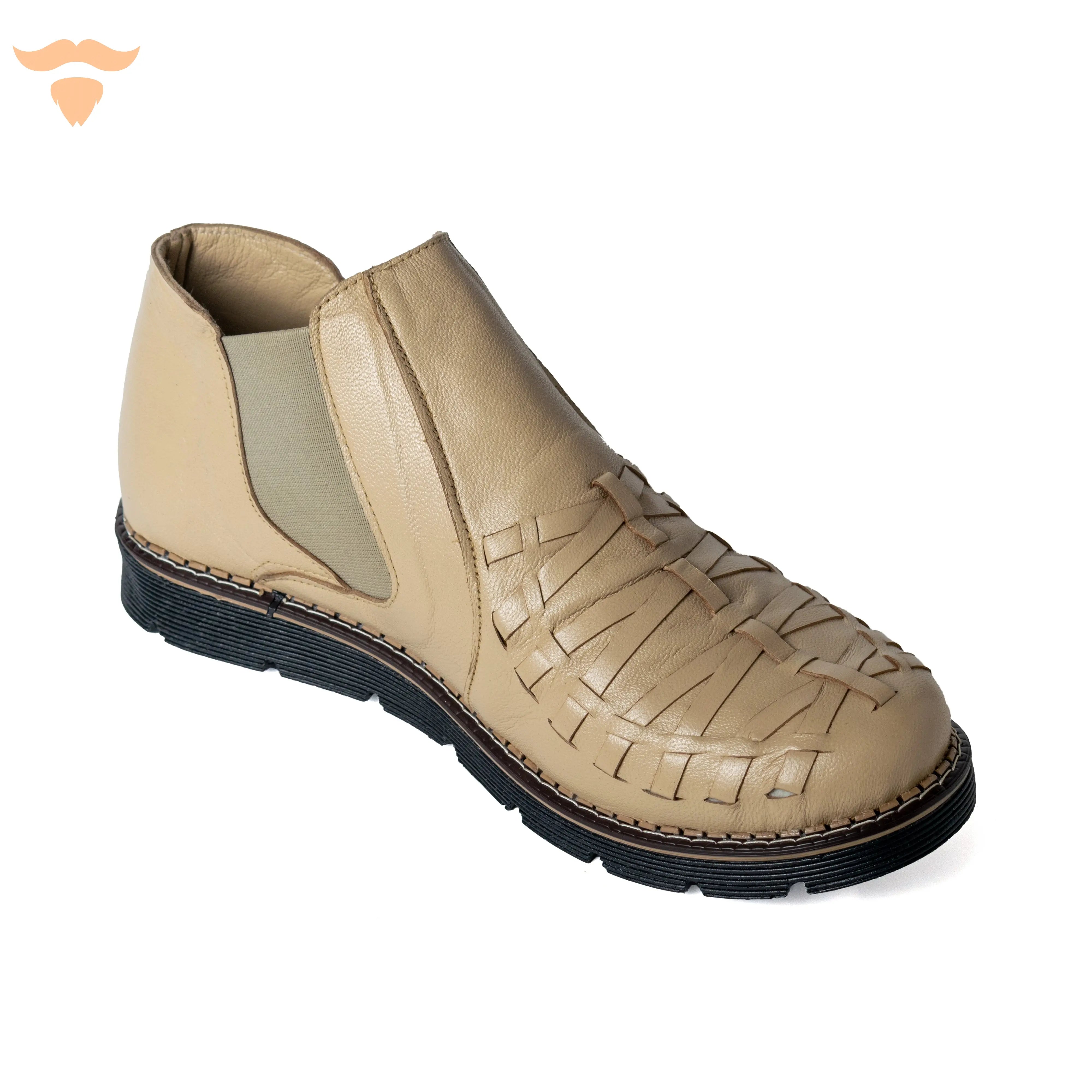 Roman Half-Boots - Beige UNCLE