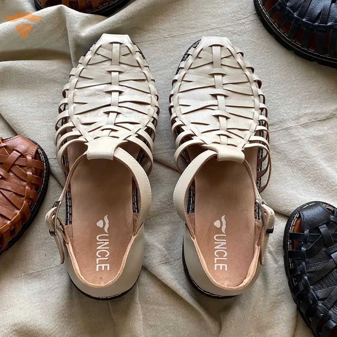 Roman Sandals - Beige UNCLE