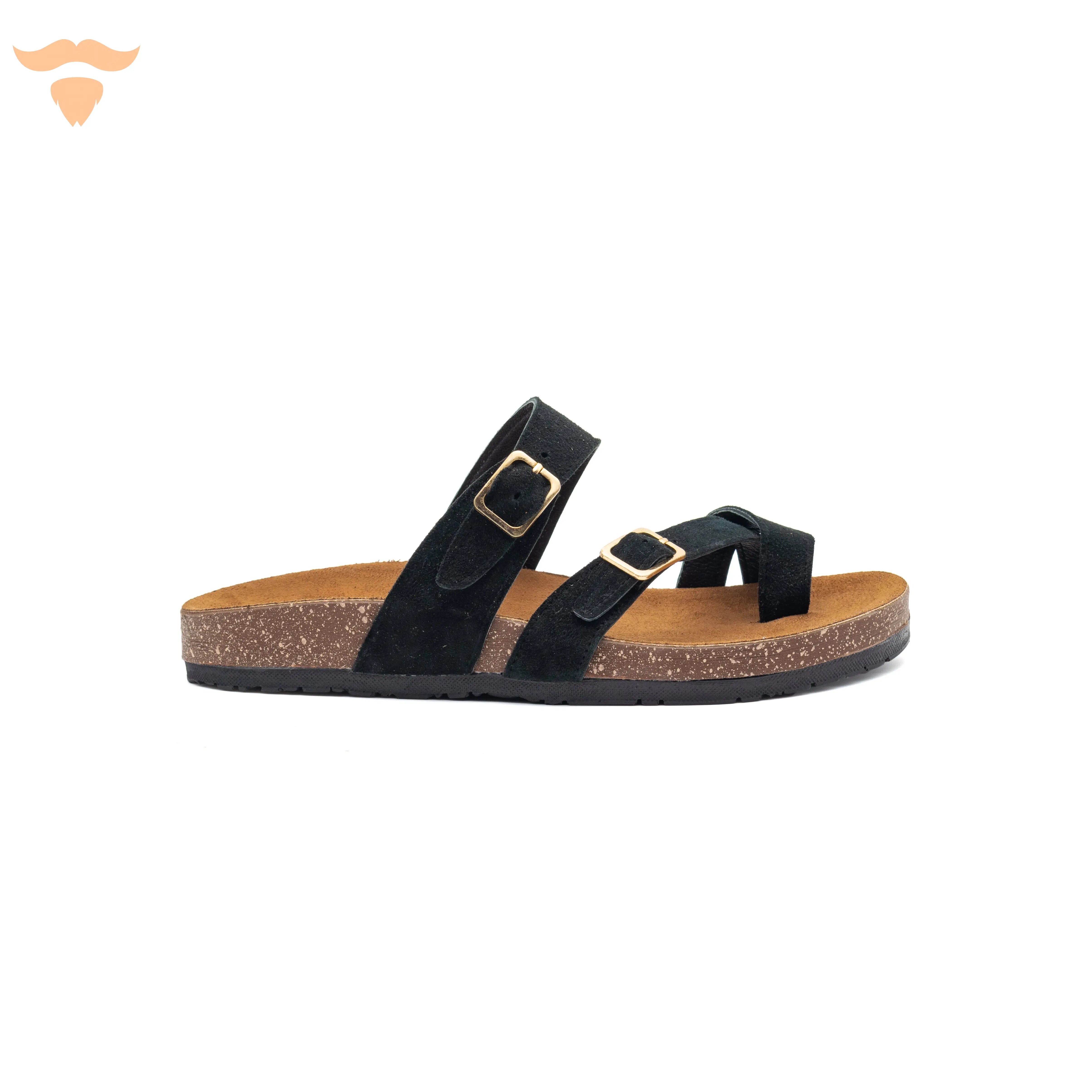 Round-Toe Slipper - Black UNCLE