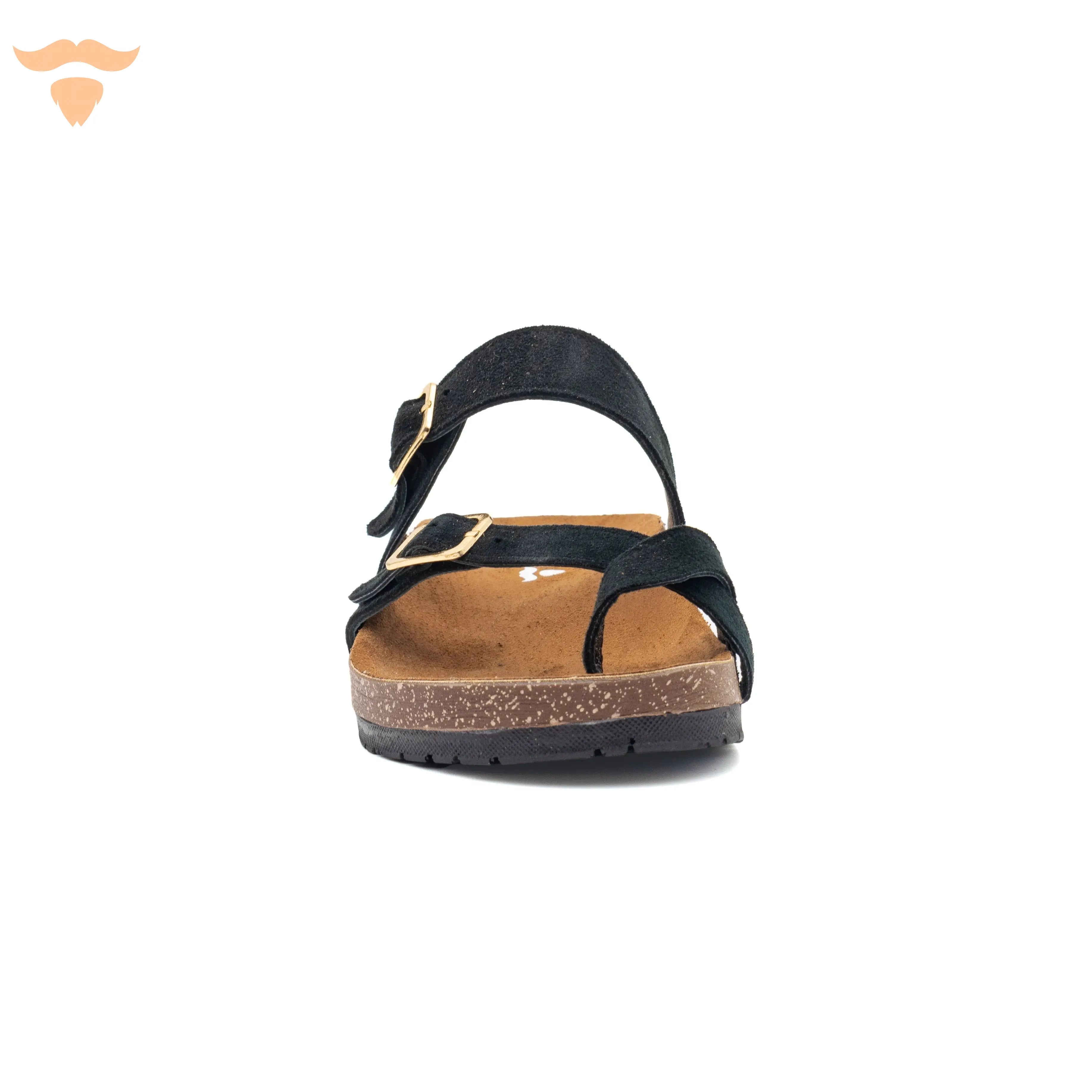 Round-Toe Slipper - Black UNCLE