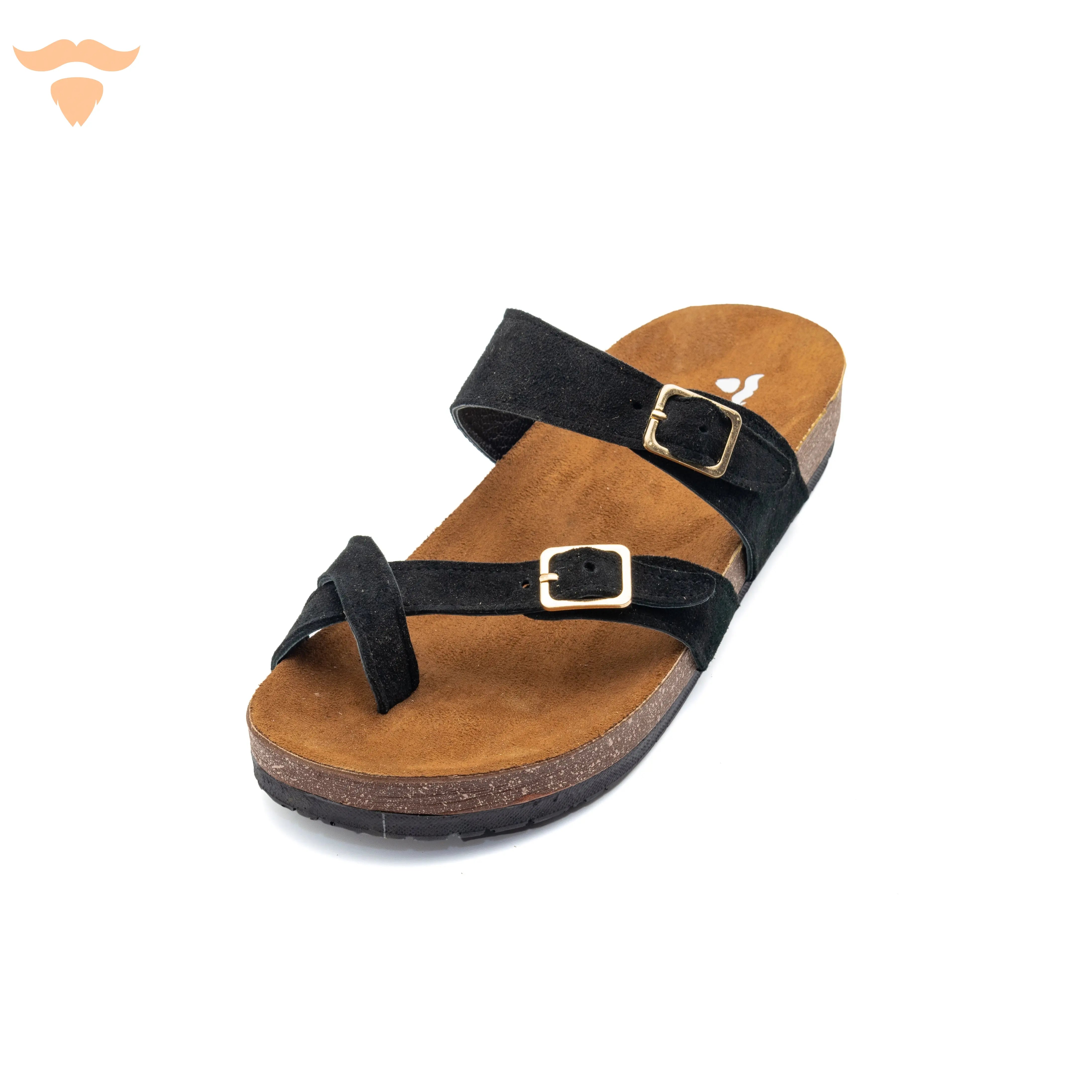 Round-Toe Slipper - Black UNCLE