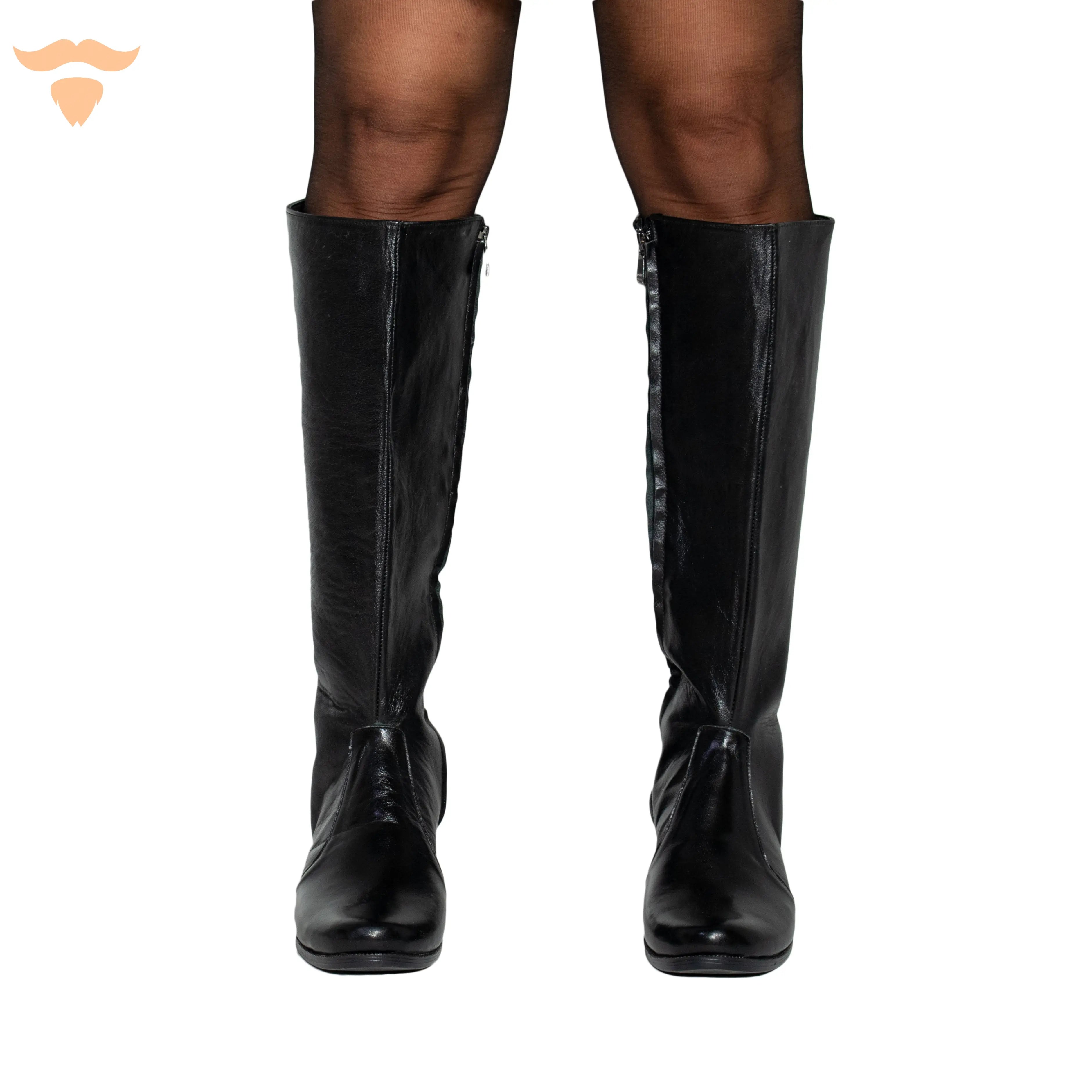 Slim Fit Boots - Black - UNCLE