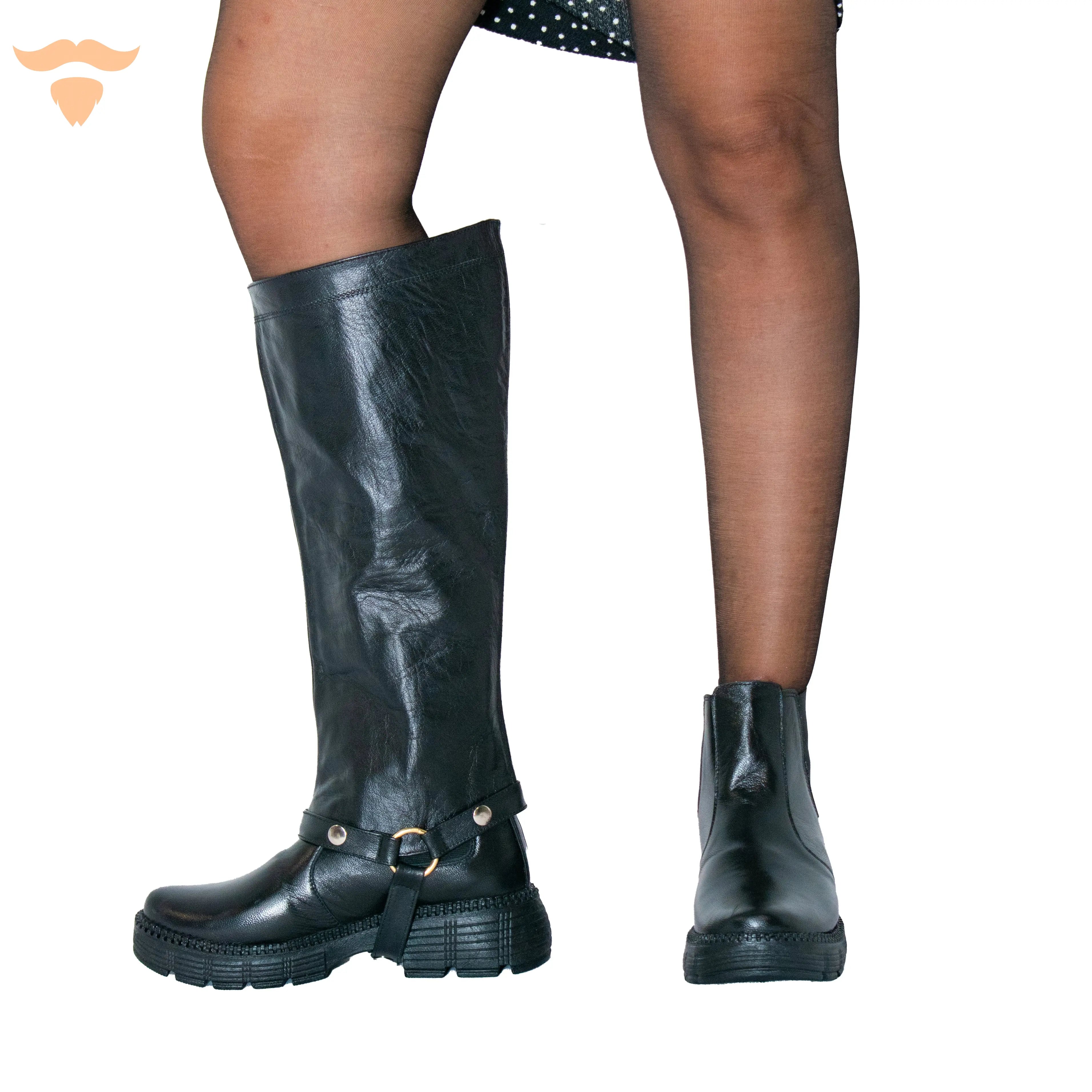 TWO IN ONE Boots - Black - UNCLE