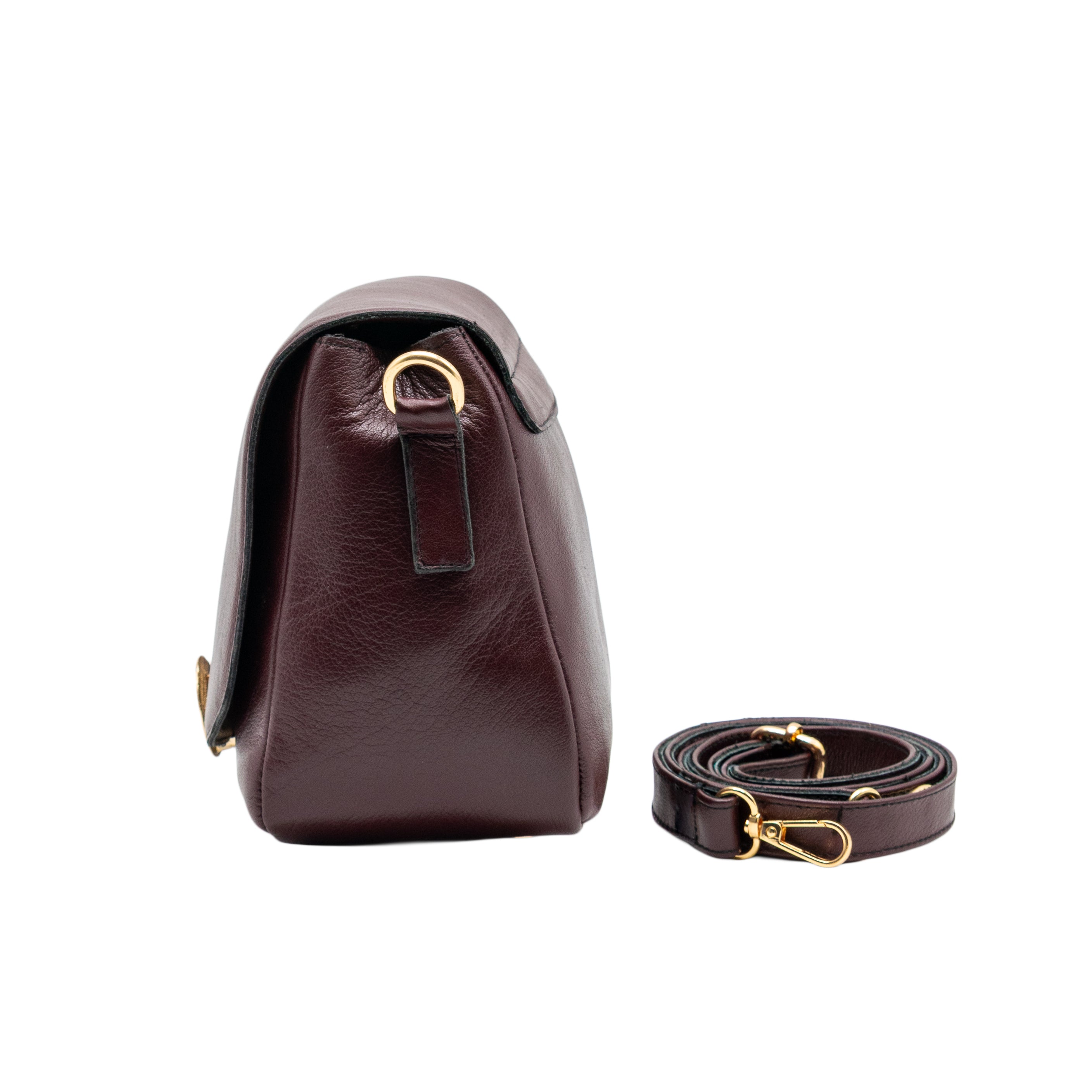 MRs Clutchy Bag - Marron