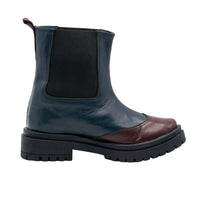 Valentine Boots - Dark-Blue X Marron
