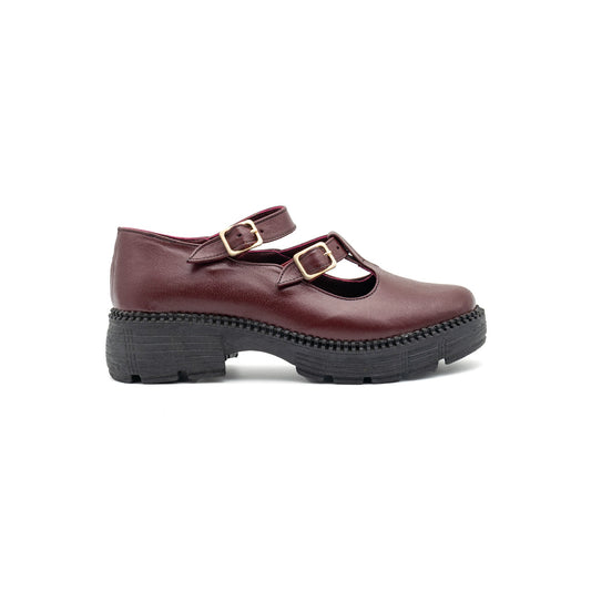 Chunky Classic Shoe - Marron