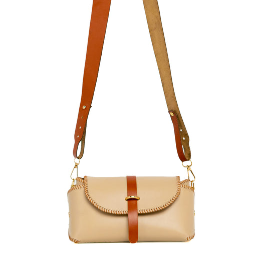 The Diamond Bag ( Beige x Havan )