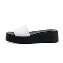Platform Slip Slippers - Pro - White