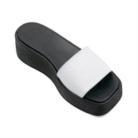 Platform Slip Slippers - Pro - White