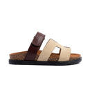 HURA Sandals - Beige x Marron