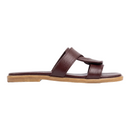 Maya Slim Slippers - Marron