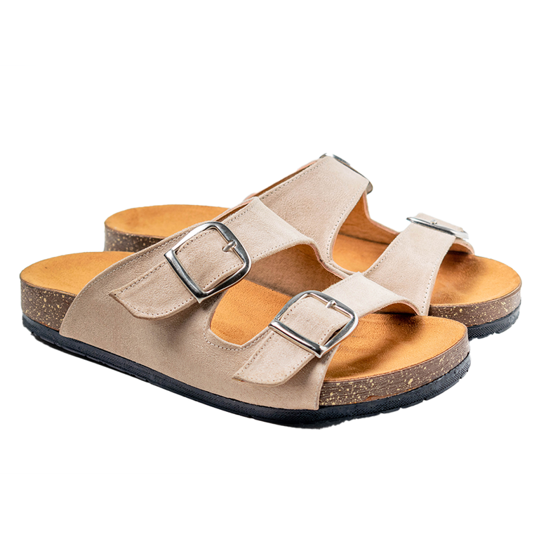 Arizona Slippers - Beige