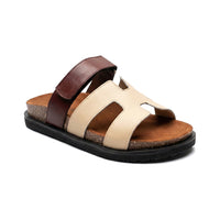 HURA Sandals - Beige x Marron