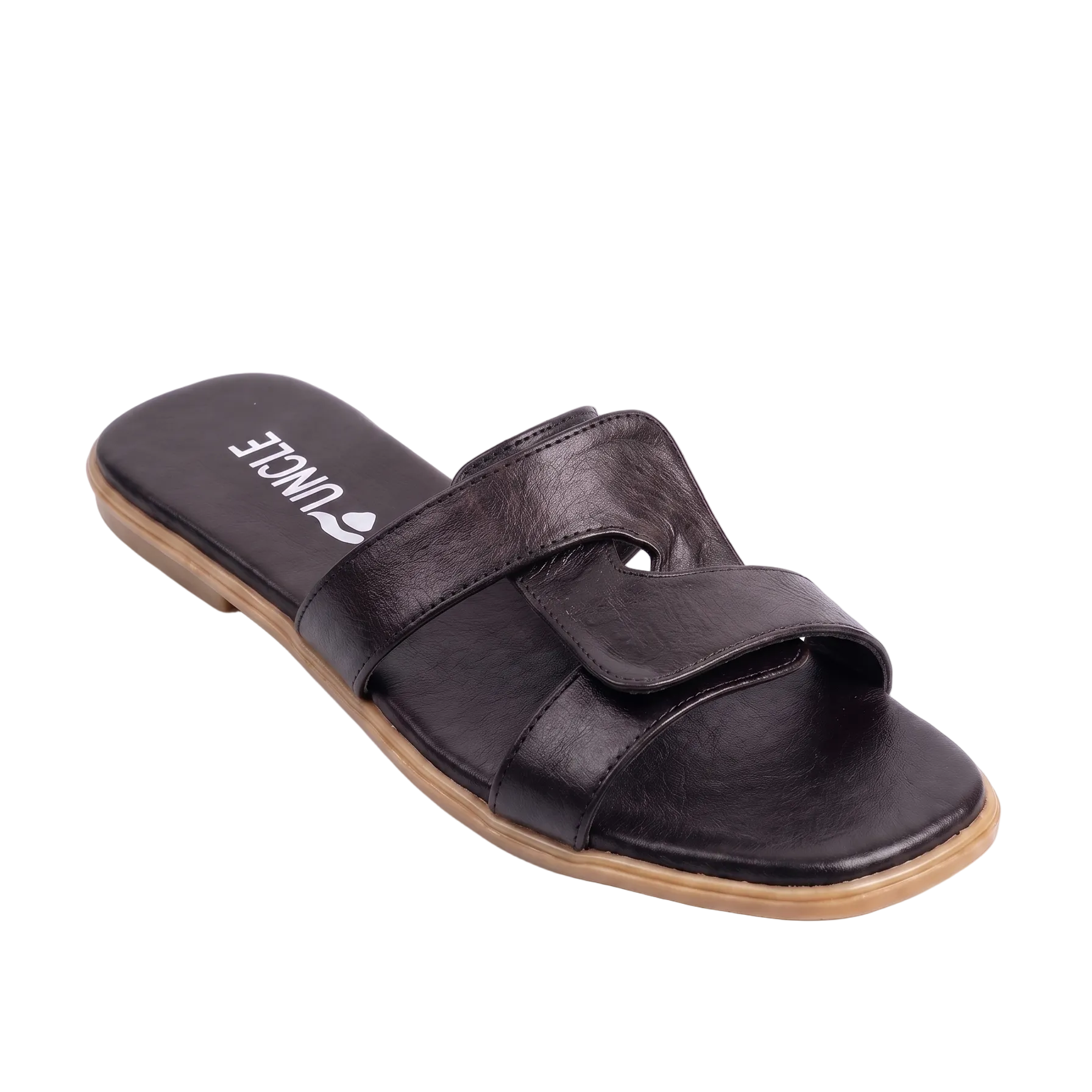 Maya Slim Slippers - Black
