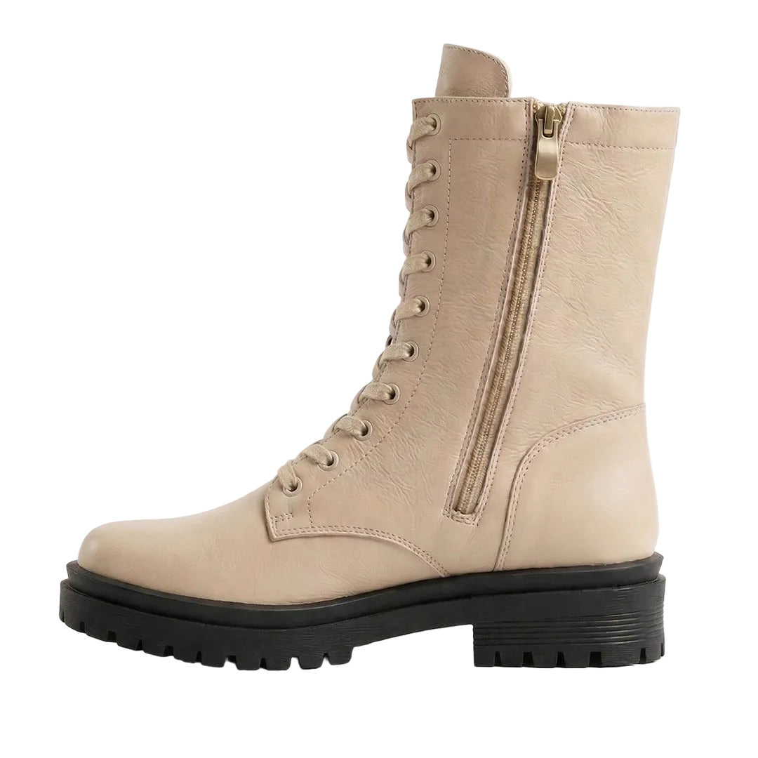 Ledia Boots - Beige