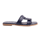 Maya Slim Slippers - Dark-blue