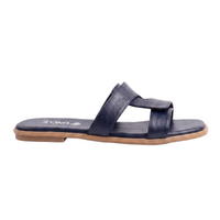 Maya Slim Slippers - Dark-blue