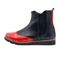 Christmas Boots - BLACK & RED