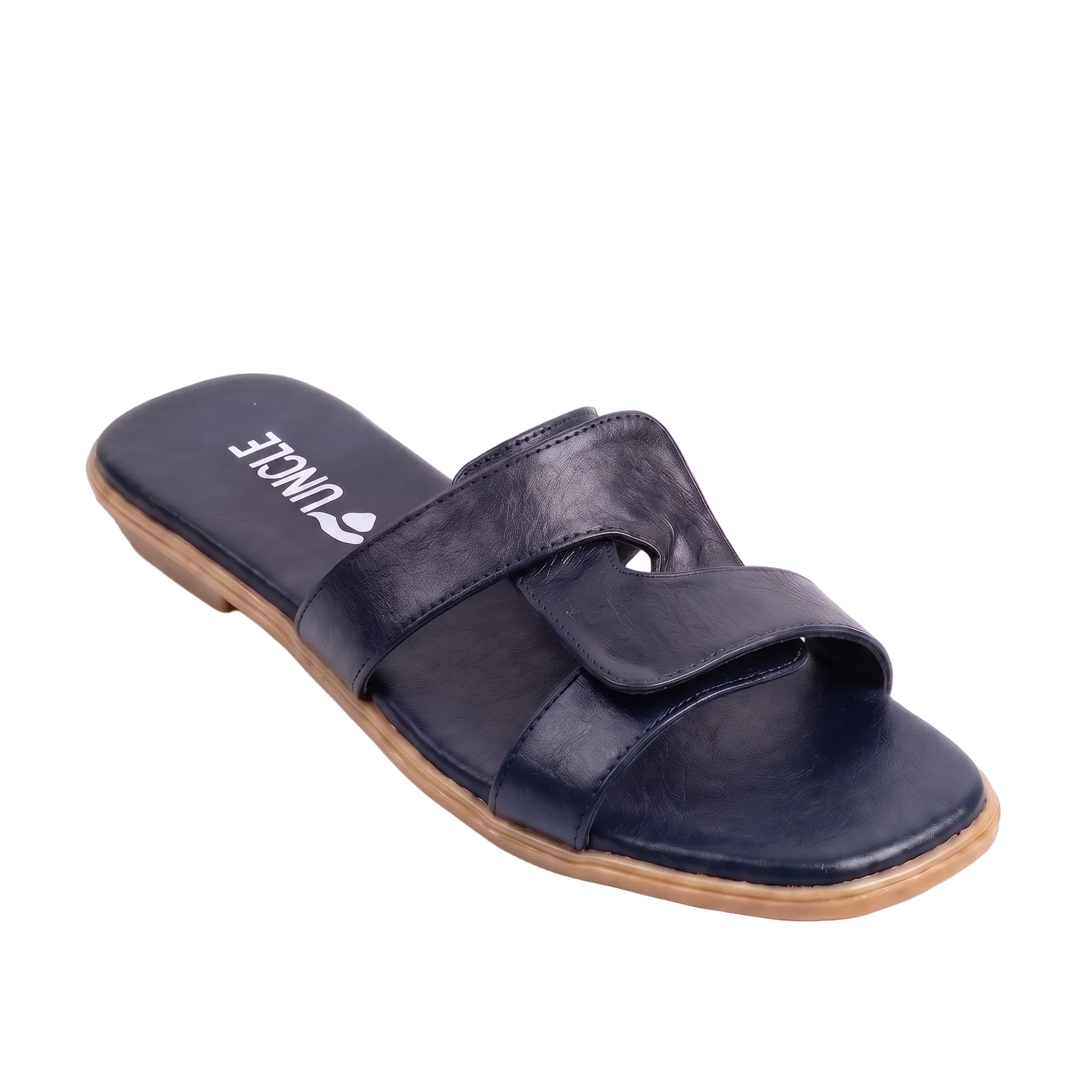 Maya Slim Slippers - Dark-blue
