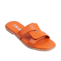 Maya Slim Slippers - Orange