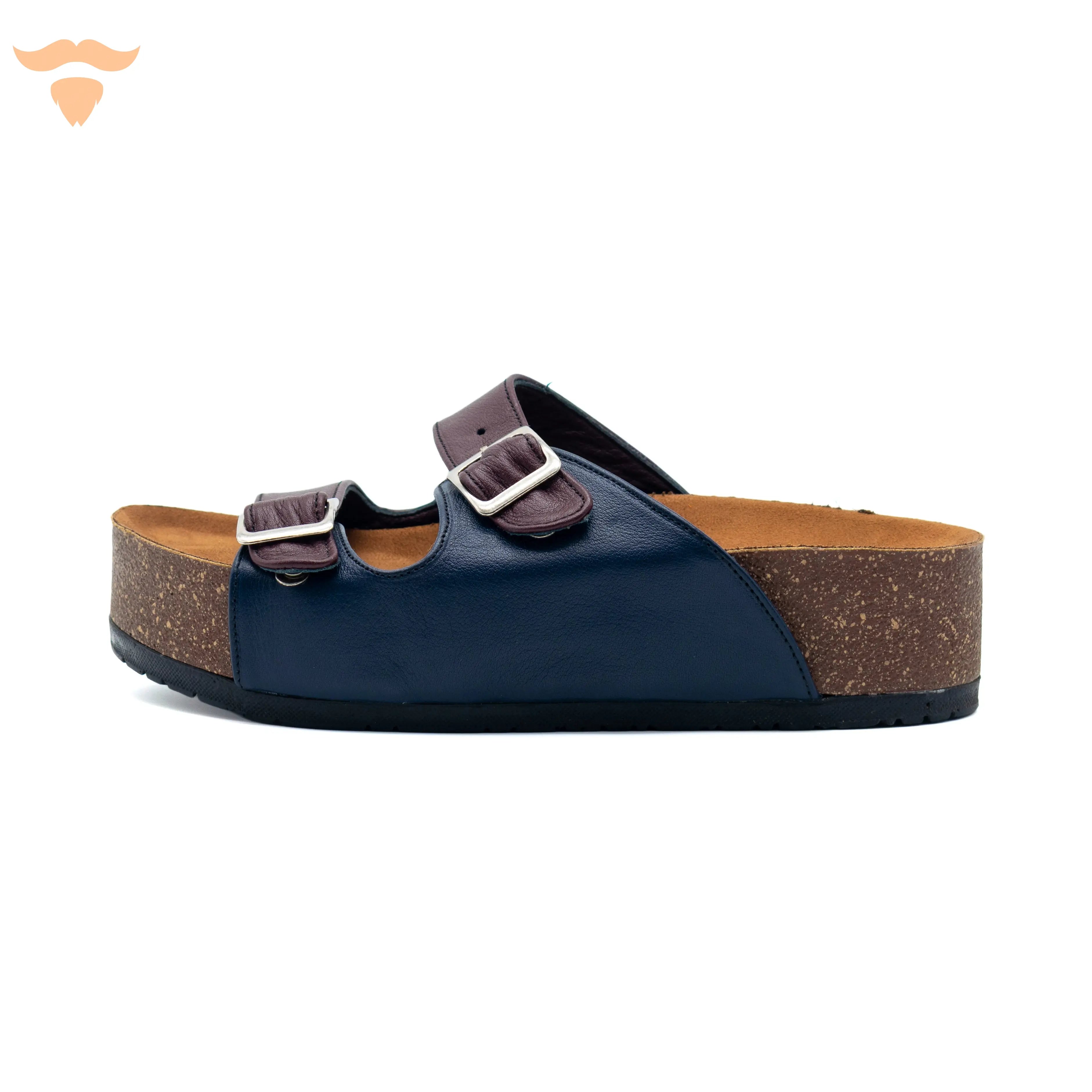 Arizona Slipper - Burgundy x Dark Blue (HIGH)