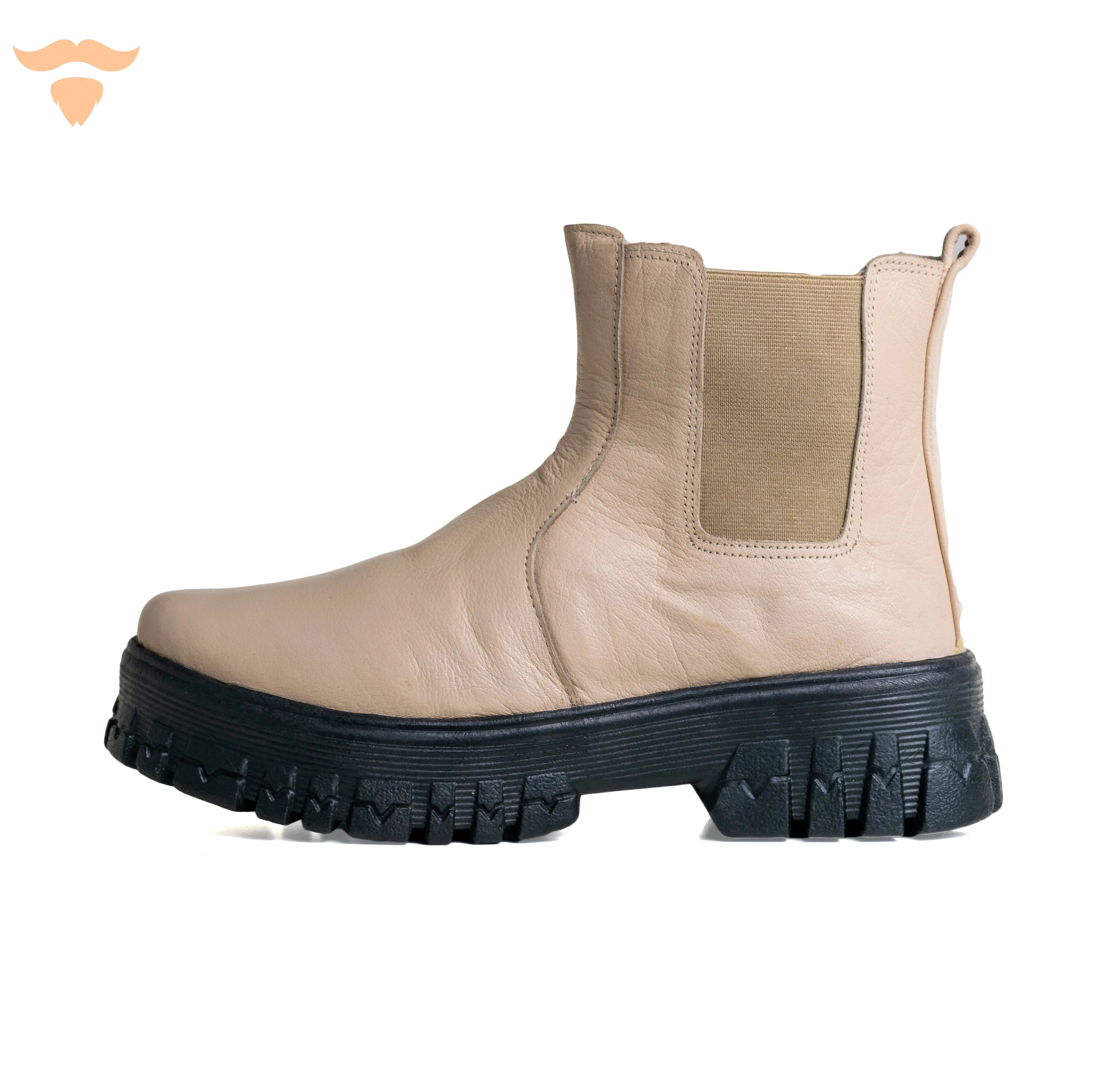 CHELSIA Half-Boots - Beige