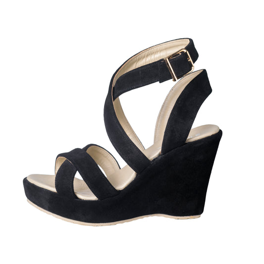 Wedges Sandals - Black