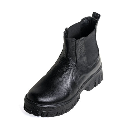 CHELSIA Half-Boots - Black