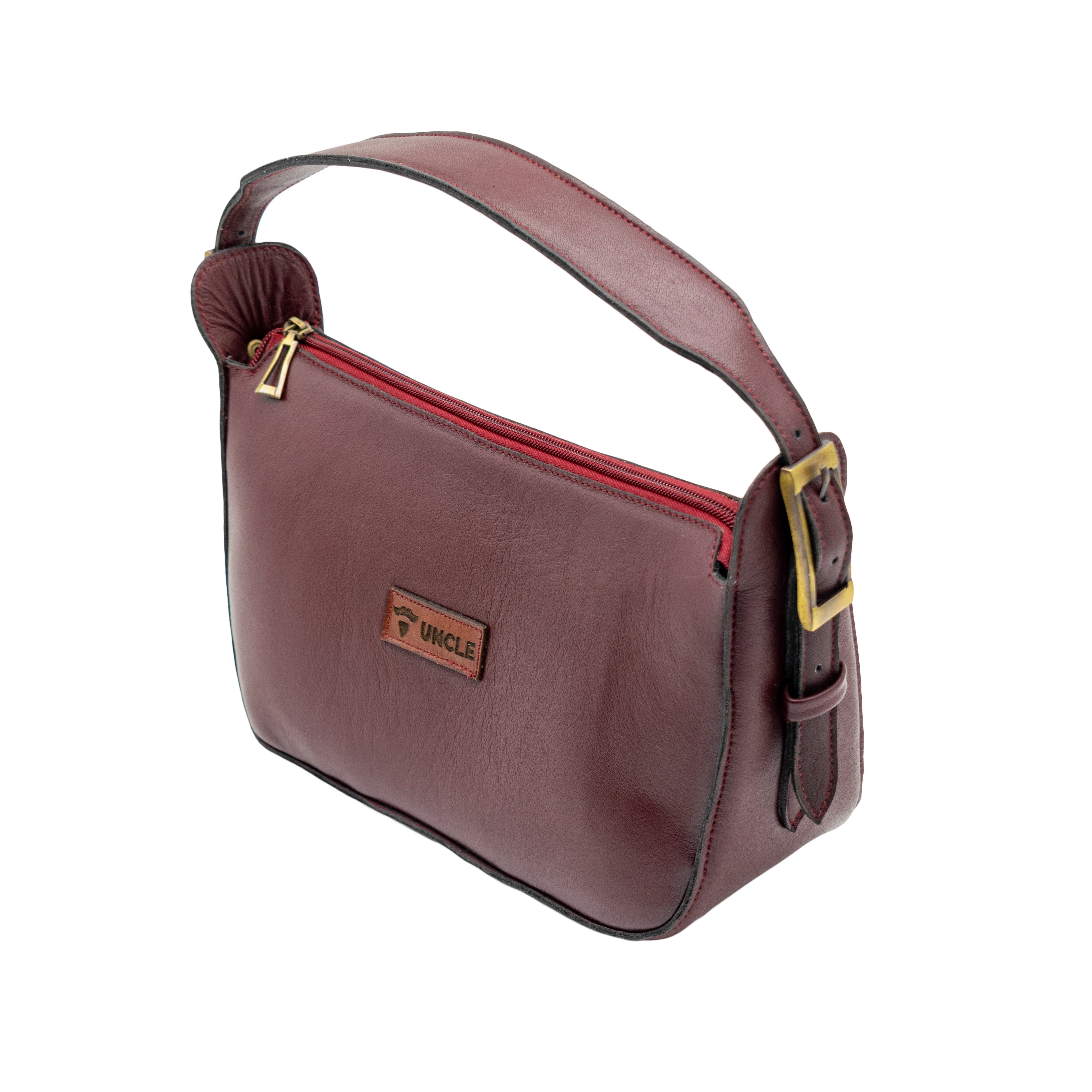 Zip & Zap Bag - Maroon