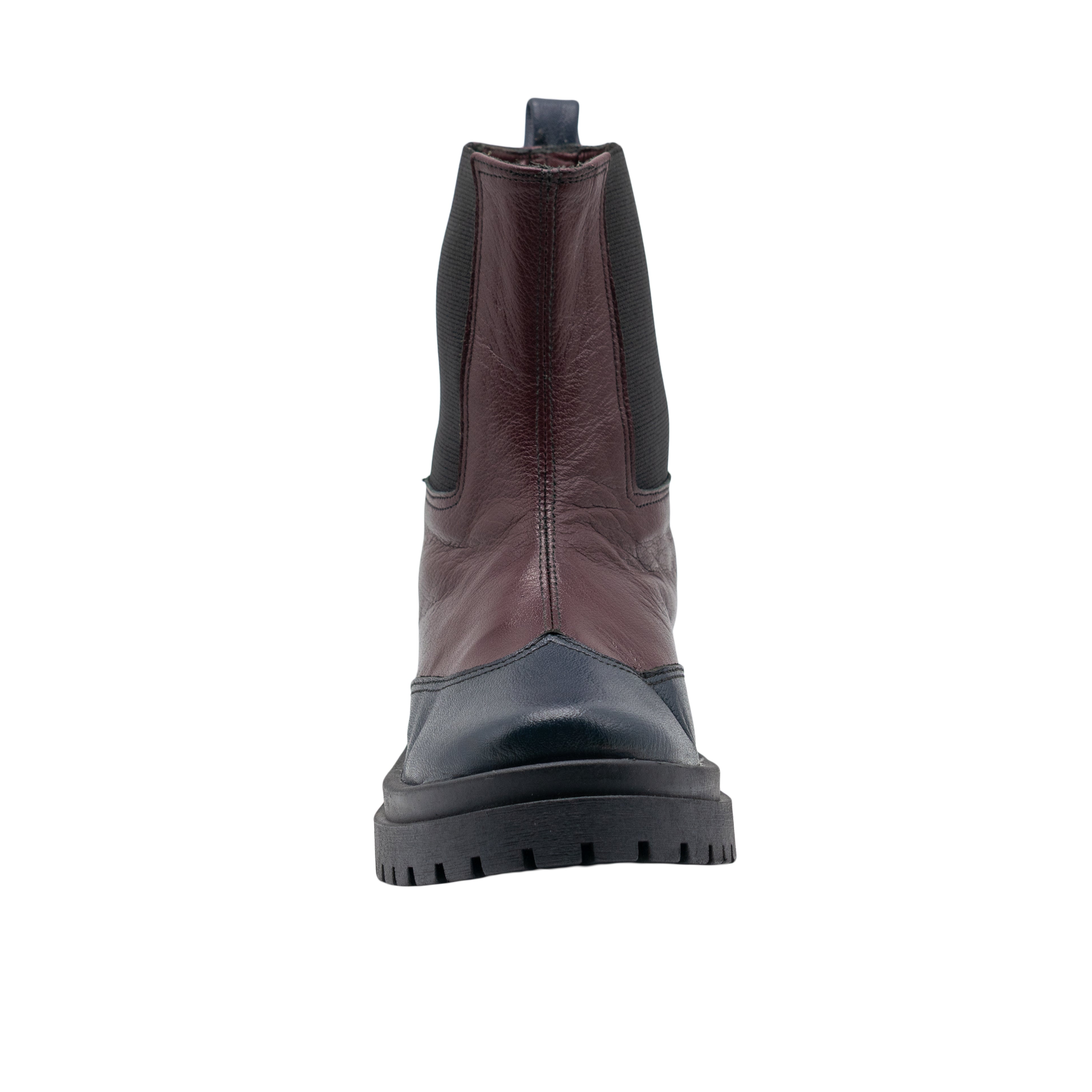 Valentine Boots - Marron X Dark-Blue