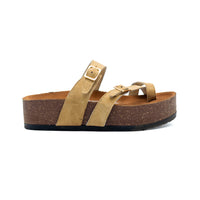 Round Toe Slipper - Beige (HIGH)