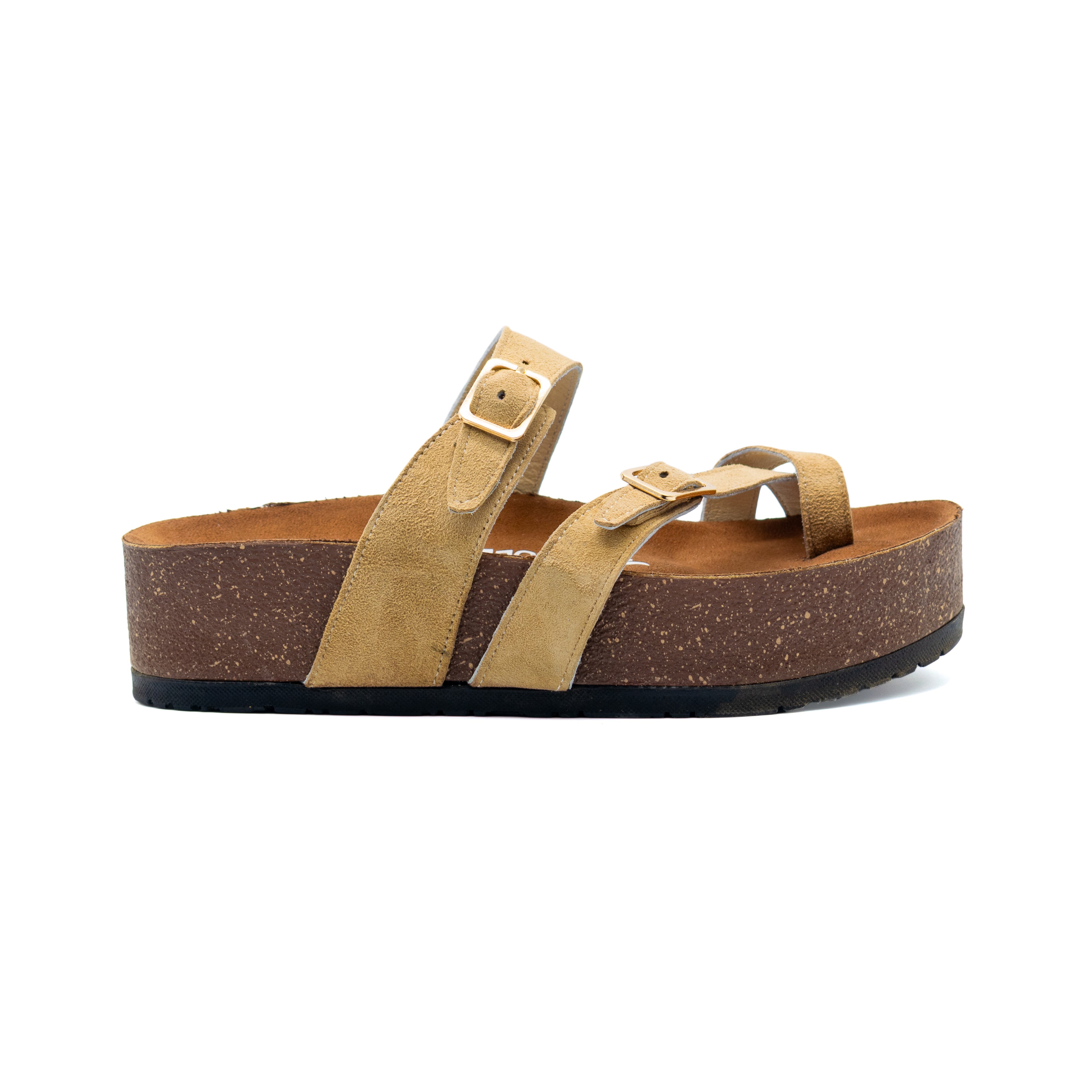 Round Toe Slipper - Beige (HIGH)