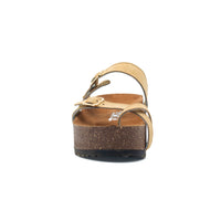 Round Toe Slipper - Beige (HIGH)