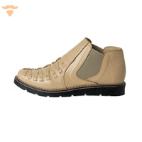 Roman Half-Boots - Beige UNCLE