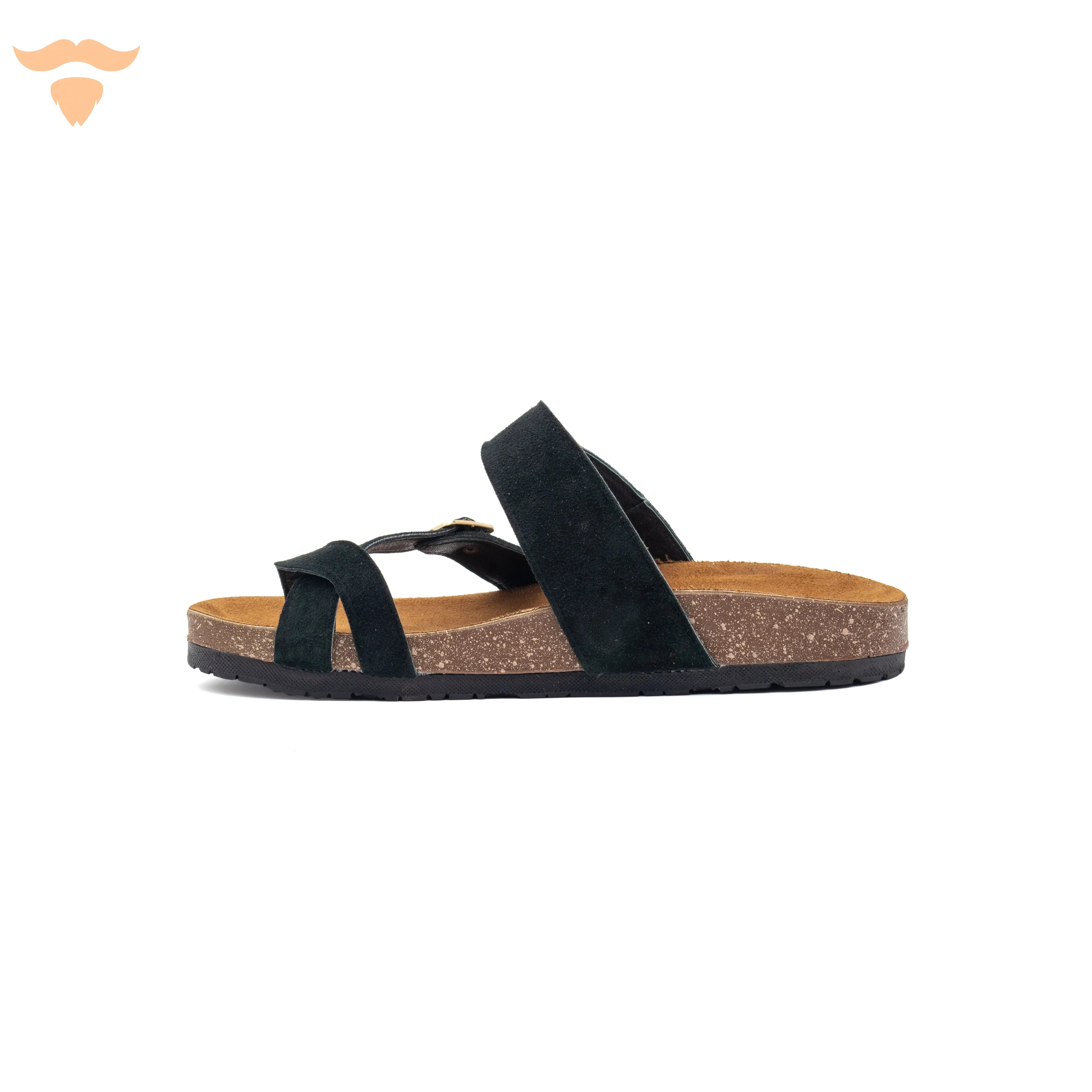 Round-Toe Slipper - Black