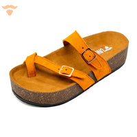 Round Toe Slipper - Orange ( HIGH ) - UNCLE