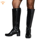 Slim Fit Boots - Black - UNCLE