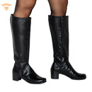 Slim Fit Boots - Black - UNCLE