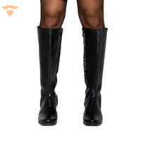 Slim Fit Boots - Black - UNCLE