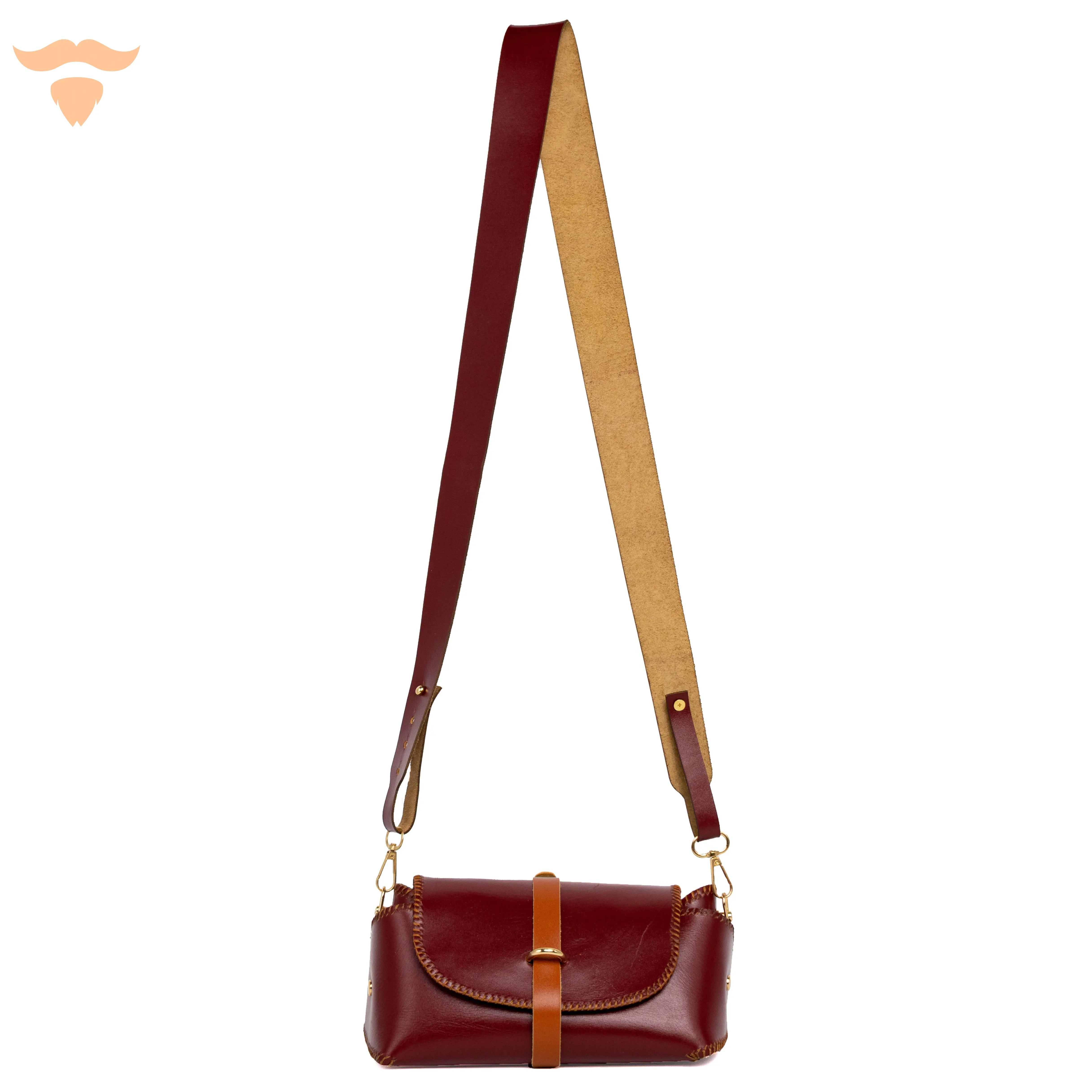 The Diamond Bag ( Burgandy x Havan ) - UNCLE