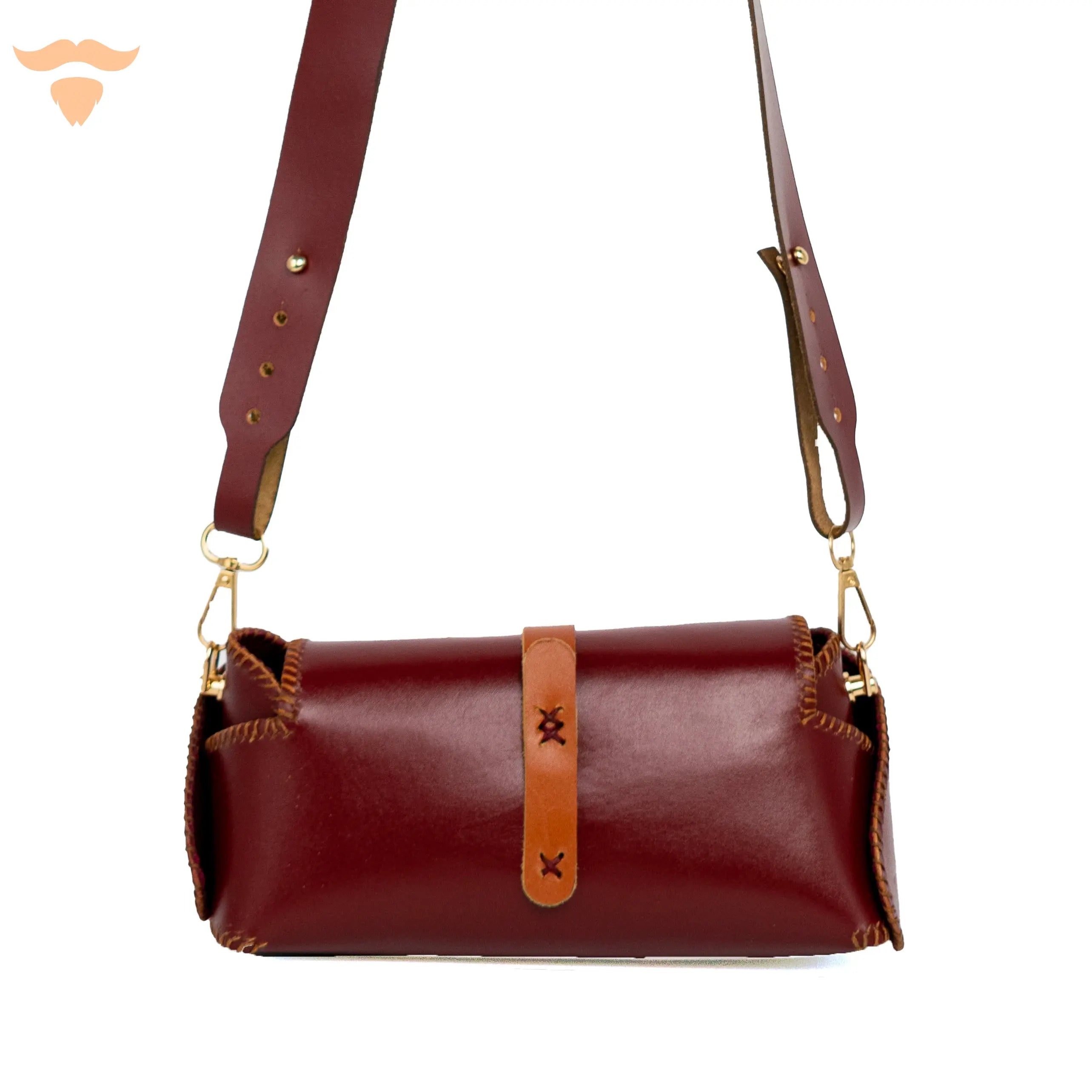 The Diamond Bag ( Burgandy x Havan ) - UNCLE
